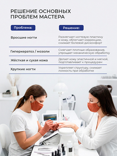 Rosilak, ENZYME - размягчающая гель-сыворотка для ногтей и кожи, 25 мл