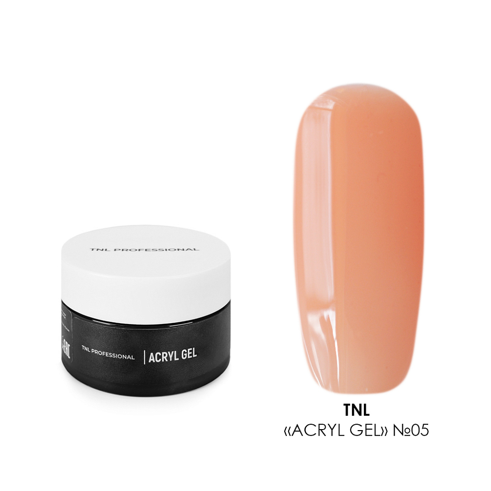 TNL, Acryl Gel - полигель №05 (камуфлирующий бежевый), 30 мл TNL, Acryl Gel - полигель №05 (камуфлирующий бежевый), 30 мл