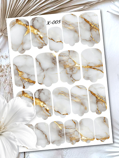 Anna Tkacheva, мини наклейки пленки для маникюра X-005