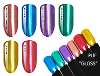 Puf, пигмент "Gloss" (красный)