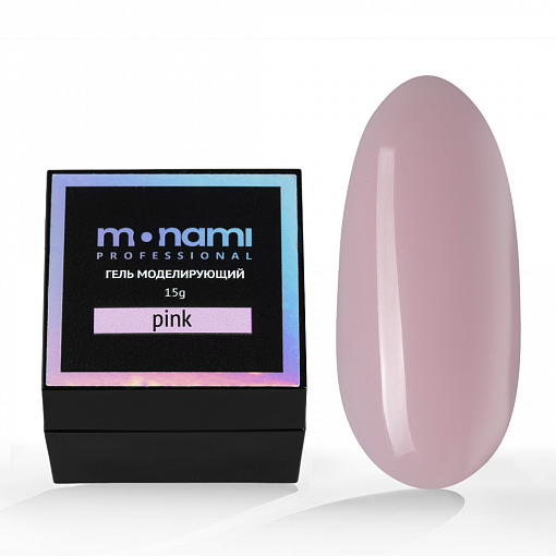 Monami, гель моделирующий (Pink), 15 гр