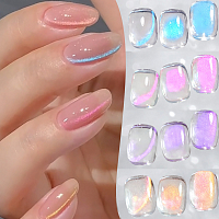 Born Pretty, White Light Cat Magnetic Gel - магнитный гель-лак "кошачий глаз" MY384, 10 мл