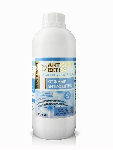 Rio Profi, Antisept Extra - кожный антисептик (усиленная формула), 1000 мл