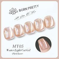 Born Pretty, Water Light Cat Magnetic Gel - магнитный гель-лак "кошачий глаз" MY05, 10 мл