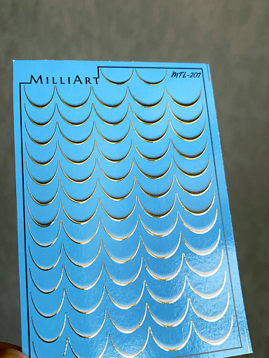 Anna Tkacheva, слайдер-дизайн MilliArt металлик MTL-207