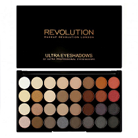 Makeup Revolution, 32 Ultra Eyeshadows - палетка теней (Beyond Flawless)