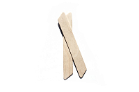 GiGi, деревянный шпатель угловой большой, 100 шт