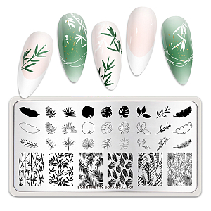 Born Pretty, пластина для стемпинга 12*6 см 58937-04 (BOTANICAL-N004)