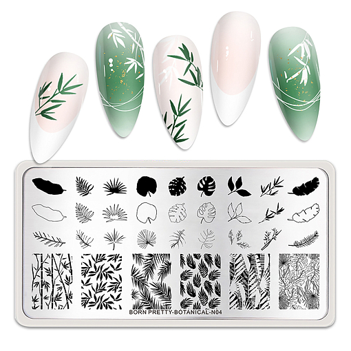 Born Pretty, пластина для стемпинга 12*6 см 58937-04 (BOTANICAL-N004) Born Pretty, пластина для стемпинга 12*6 см 58937-04 (BOTANICAL-N004)