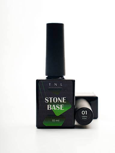 TNL, Stone Base - жесткая цветная база для гель-лака №01 (ультрамариновый), 10 мл