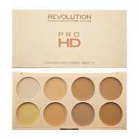 Makeup Revolution, Ultra Pro HD Camouflage - палетка консилеров (Light)