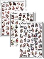 Anna Tkacheva, набор №271 слайдер-дизайн (AW-257, AW-252, AW-297), 3 шт