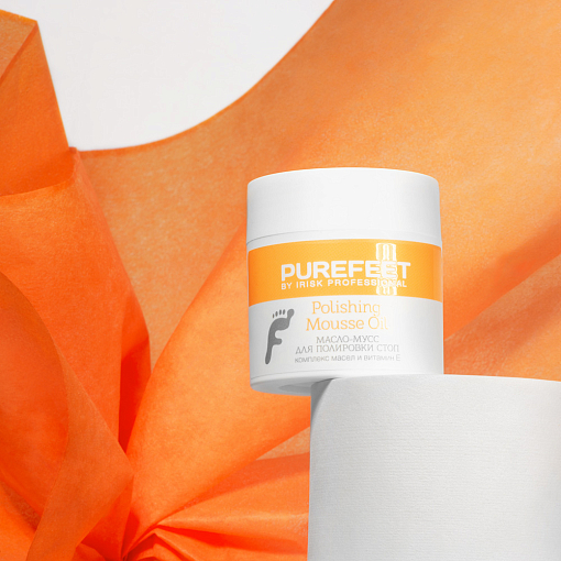 PureFeet, Polishing Mousse Oil - масло-мусс для полировки стоп, 50 мл