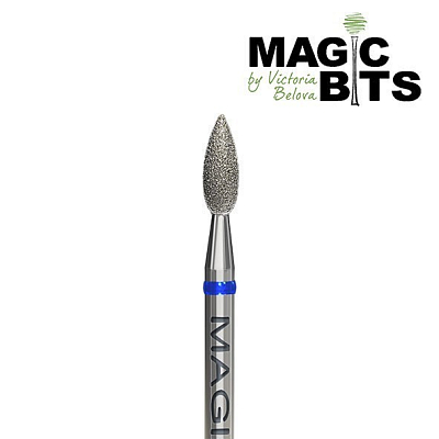 

Magic Bits, алмазная фреза пламя (2.7 мм, средней мягкости)