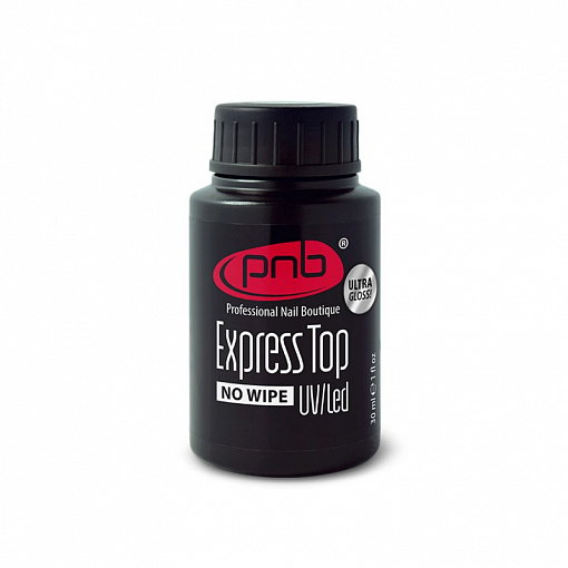 PNB, Express Top - экспресс топ с эффектом "мокрого" блеска (без л/с), 30 мл
