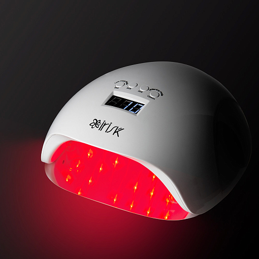 Irisk, профессиональная лампа Nova LED/UV+RED с красным светом для ухода за кожей (01 белая) 72 Вт