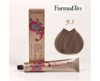 FarmaVita, Life Color Plus - крем-краска для волос (9.1 очень светлый пепельный блондин)