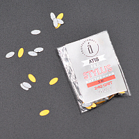 Atis, сменные внутренние файлы для Manicure Stylus*30 (Gray, 240 грит), 60 шт