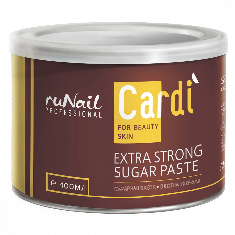 RuNail, Cardi сахарная паста (экстра твердая), 400 мл
