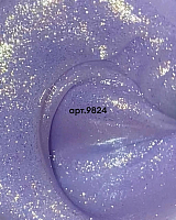 RuNail, BUILDER UV GEL AURORA SHINE - моделирующий УФ-гель c шиммером №9824, 15 гр