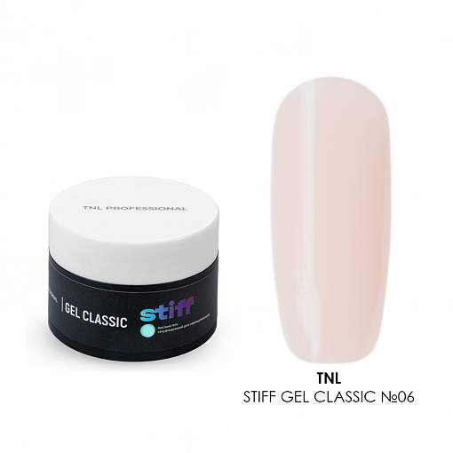 TNL, Stiff Gel Classic - жесткий камуфлирующий гель №06, 30 мл