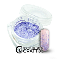 Grattol, глиттер матовый для дизайна (Z-003)