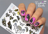 Fashion Nails, слайдер-дизайн "Galaxy" №36