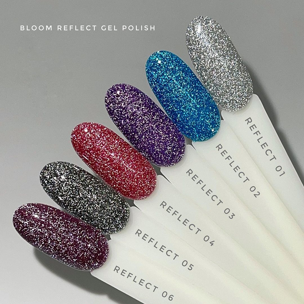 Bloom, гель-лак светоотражающий "Reflect" (№3), 8 мл Bloom, гель-лак светоотражающий "Reflect" (№3), 8 мл