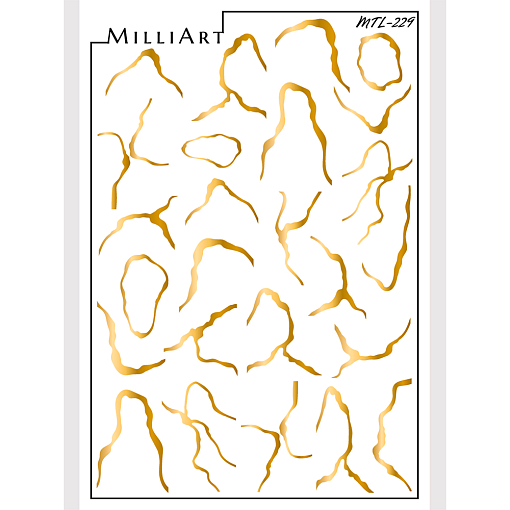 Anna Tkacheva, слайдер-дизайн MilliArt металлик MTL-229