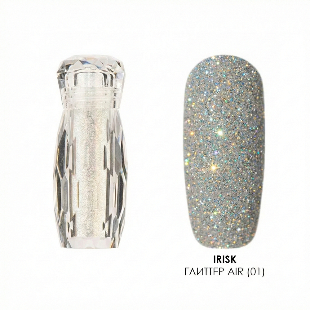 Irisk, глиттер светоотражающий AIR (№01), 5 мл