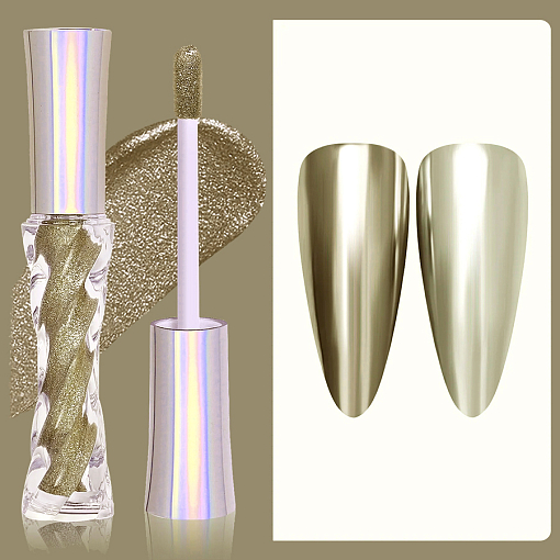 Mirror Effect Nail Powder - жидкий пигмент с эффектом металла №04, 3 гр