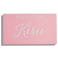 Makeup Revolution, Eyeshadow & Highlighter Palette Kisu - палетка теней и хайлайтеров