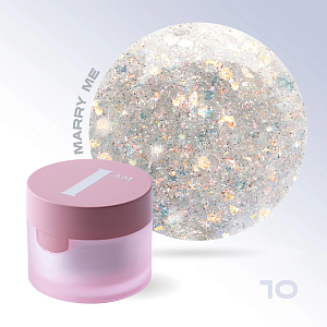 I am, гель-лак с эффектом Marry me №10, 5 мл