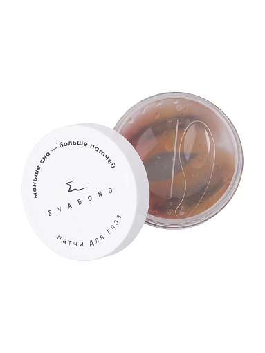 Evabond, патчи для глаз против отеков и темных кругов с мемами (в упаковке 60 штук)