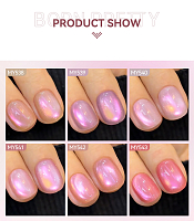 Born Pretty, Glass Bead Cat Magnetic Gel-Sweet Whisper - магнитный гель-лак MY538, 10 мл