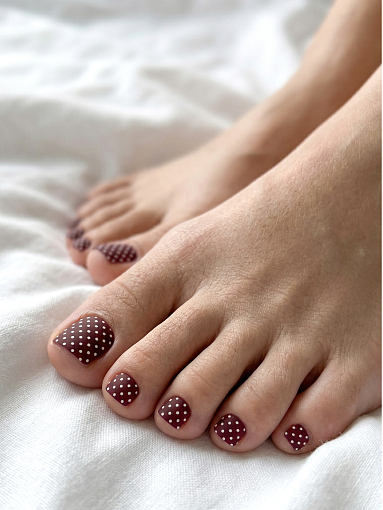 Anna Tkacheva, наклейки пленки для педикюра PR-832