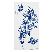 Irisk, набор №13 INK TATOO - тату реалистичная долговременная для тела, 2 шт