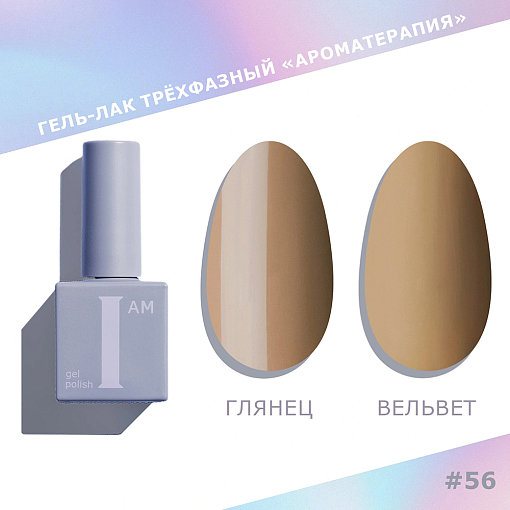 I am, набор №18 гель-лак трехфазный "Ароматерапия" Trendy autumn (6 оттенков по 9 мл)