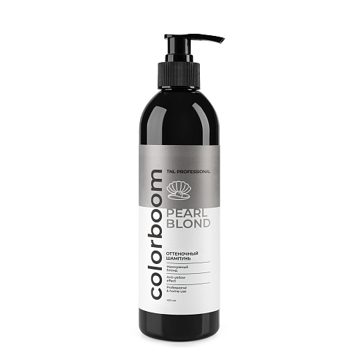 TNL, Color Boom Pearl Blond - оттеночный шампунь для жемчужного блонда, 400 мл