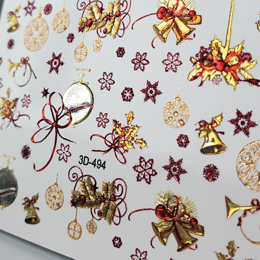 Anna Tkacheva, 3D хрустальный слайдер 3D494 (crystal)