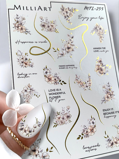 Anna Tkacheva, слайдер-дизайн MilliArt металлик MTL-255