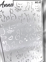 Anna Tkacheva, слайдер-дизайн MilliArt металлик MTL-283