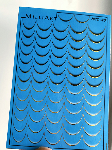 Anna Tkacheva, слайдер-дизайн MilliArt металлик MTL-207