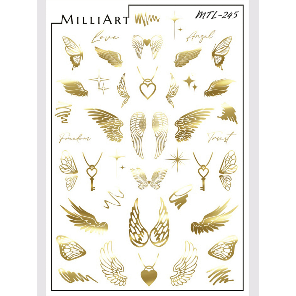 Anna Tkacheva, слайдер-дизайн MilliArt металлик MTL-245 Anna Tkacheva, слайдер-дизайн MilliArt металлик MTL-245