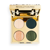 Makeup Revolution PRO, ULTIMATE EYE LOOK PALETTE - палетка теней для век (So Jaded),