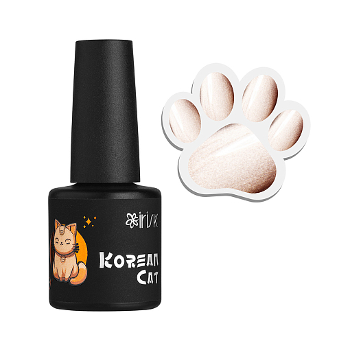 Irisk, Korean Cat - магнитный гель-лак "Кошачий глаз" №12, 10 мл