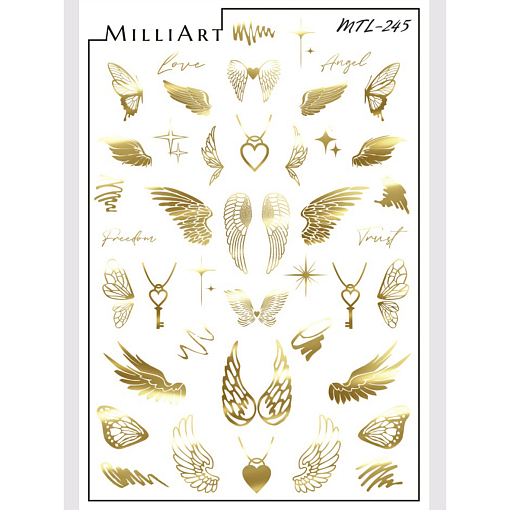 Anna Tkacheva, слайдер-дизайн MilliArt металлик MTL-245