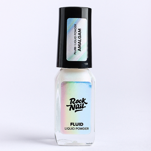 RockNail, FLUID Amalgam - жидкая втирка для дизайна ногтей, 3 мл