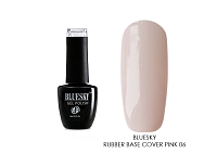 Bluesky, Rubber base cover pink - камуфлирующая каучуковая база (№06), 8 мл