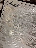 Anna Tkacheva, слайдер-дизайн MilliArt металлик MTL-276